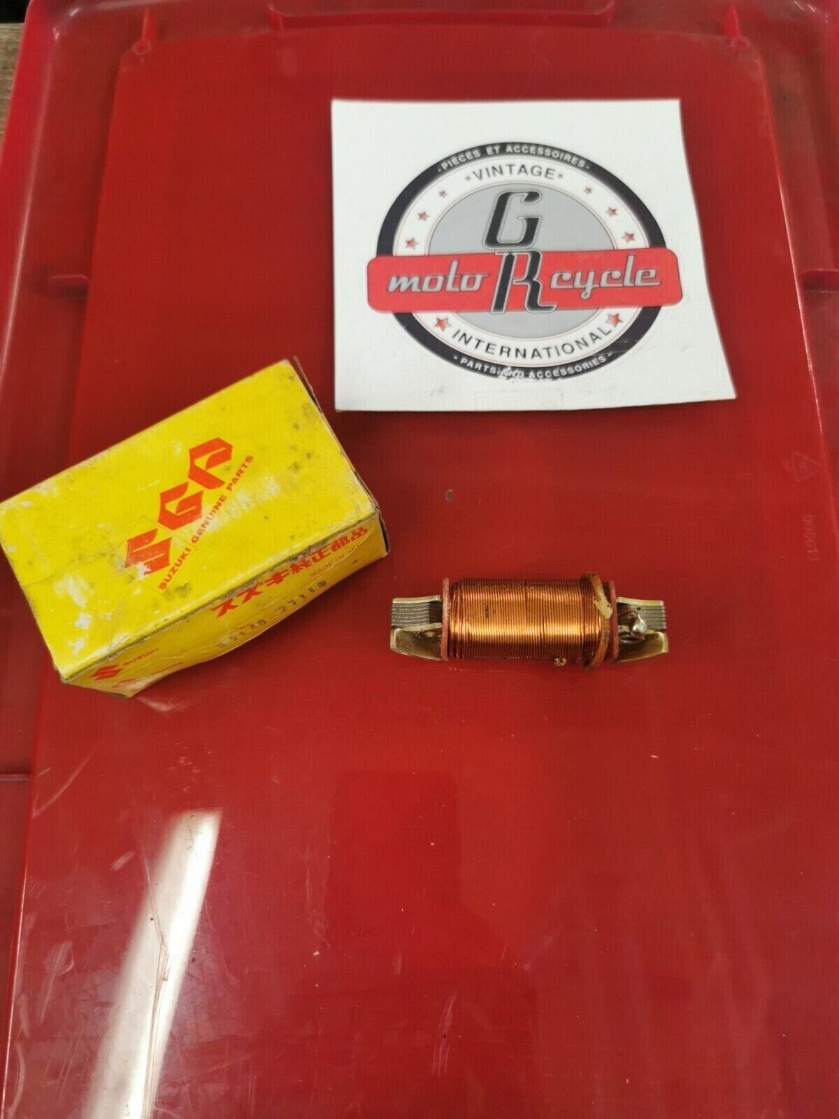 NOS SUZUKI Primary Coil 32140-27110 S23