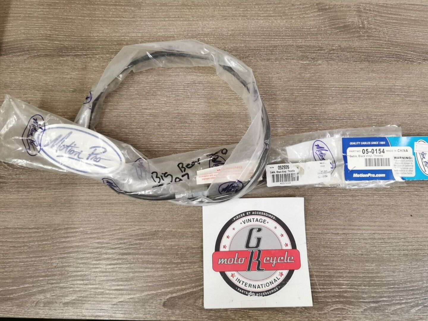 NOS MOTION PRO YAMAHA BIG BEAR 350 Throttle Cable  05-0154 J41