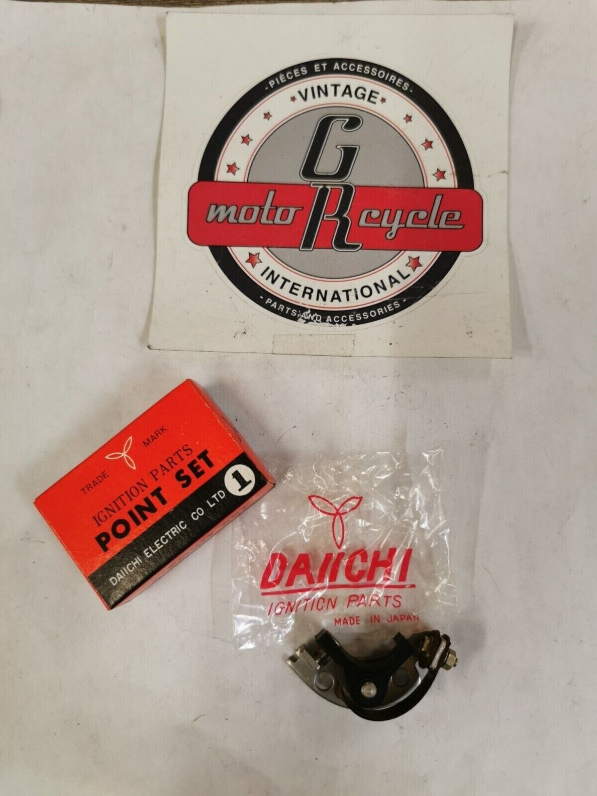 NOS DAIICHI HONDA SL90 CT90 CM91 POINTS SET KOKUSAN DP173 J39