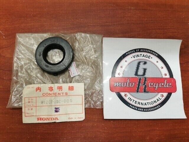 NOS Honda XL175 OIL SEAL (20X52X10) 91205-362-005 H68