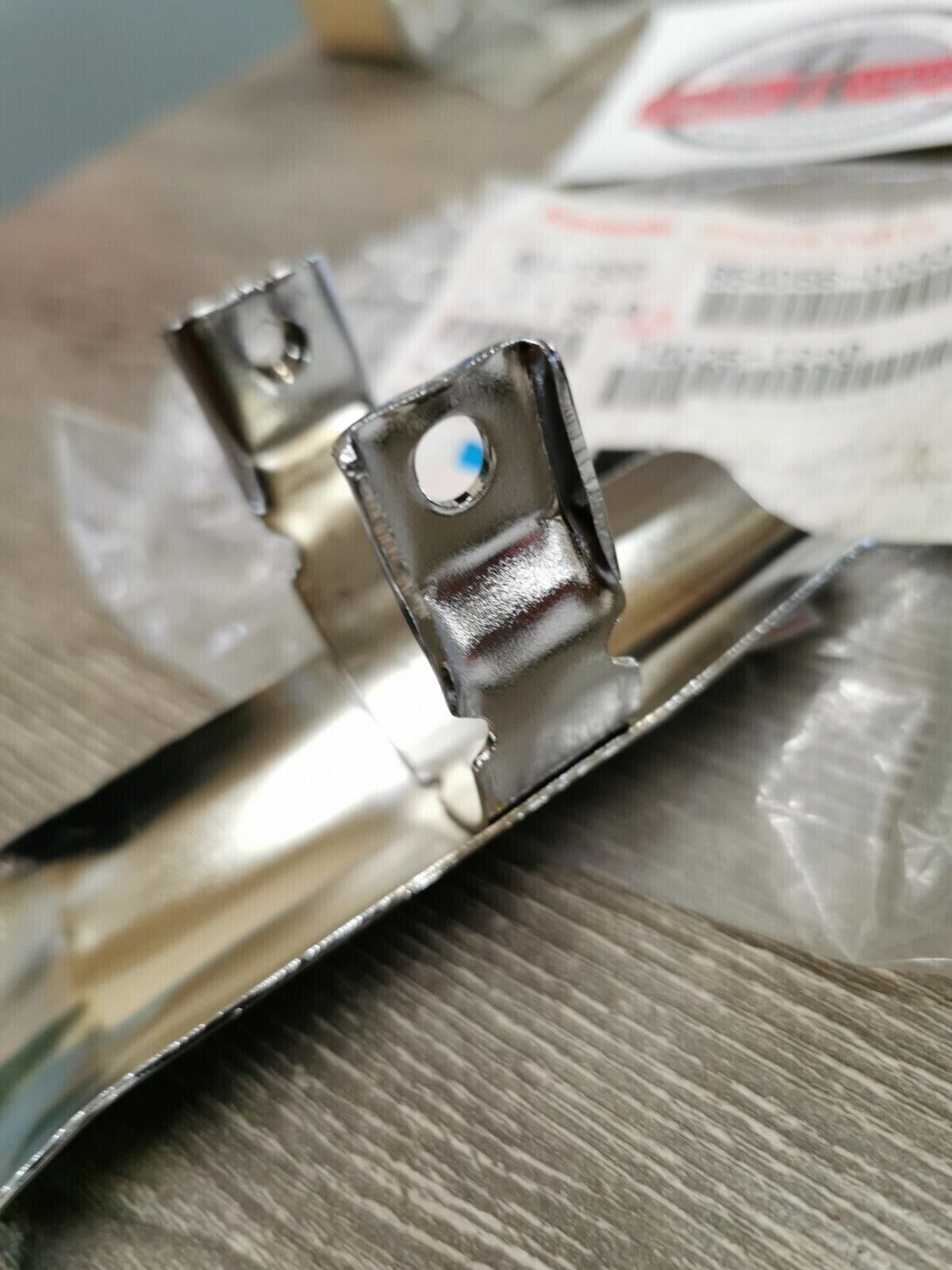 NOS KAWASAKI KZ440 1980 - 1983 COVER MUFFLER L H 14025-1220  K29