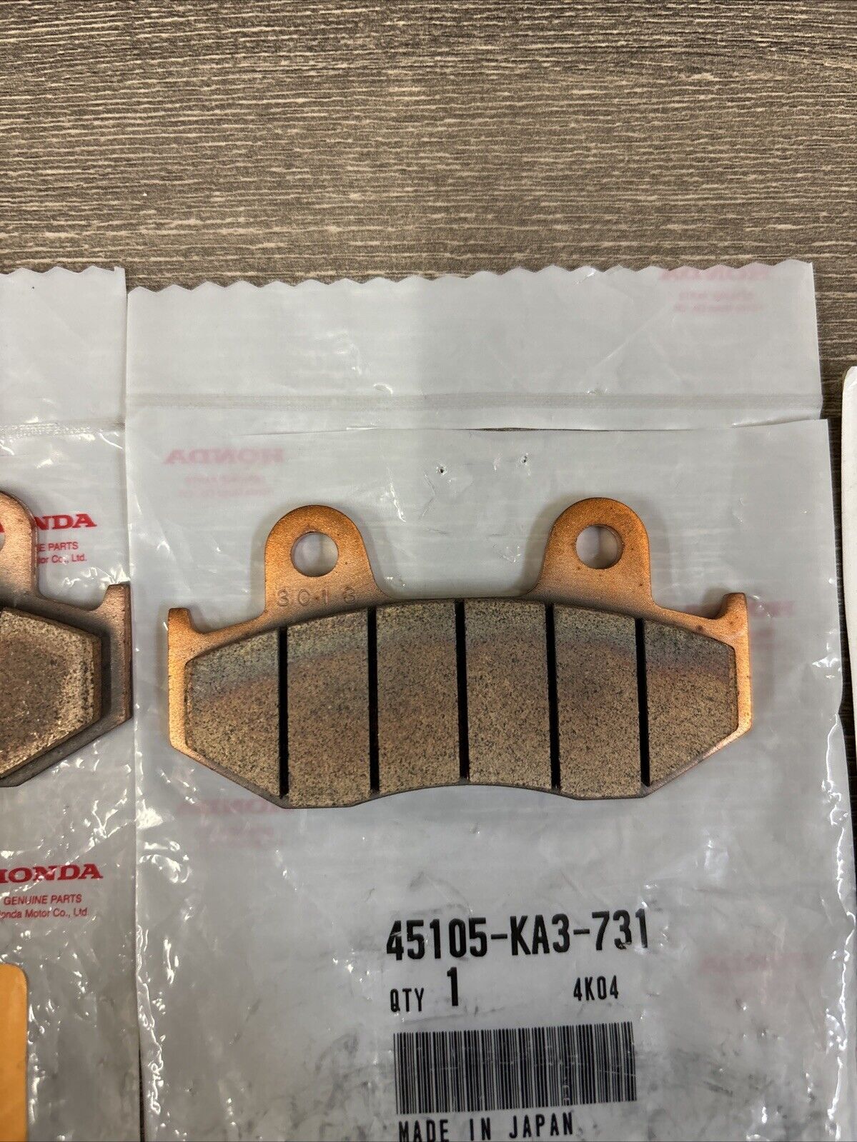 NOS Honda ATC250R CR125R CR250R XR250R XR600R FRONT BRAKE KIT 45105-KA3-731 H117