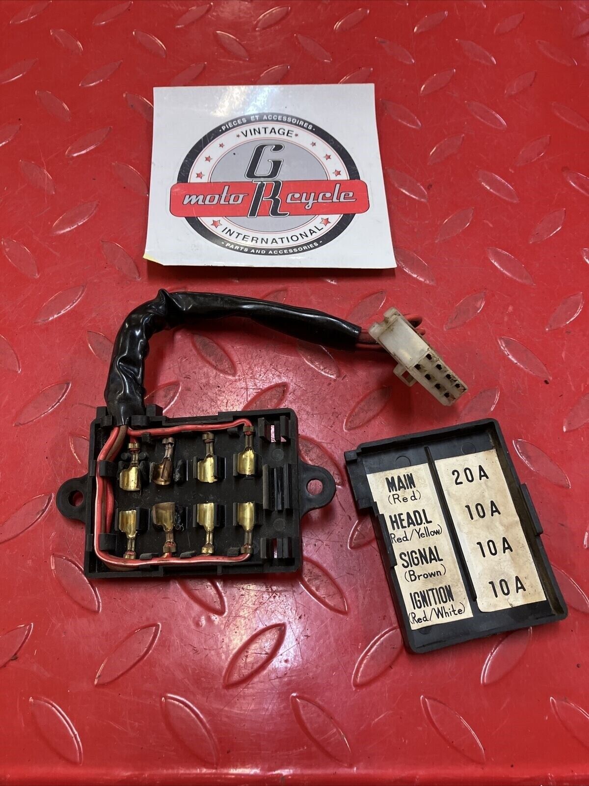 Yamaha RD400 1977 Fuse box 1976 1978 1979 XS750