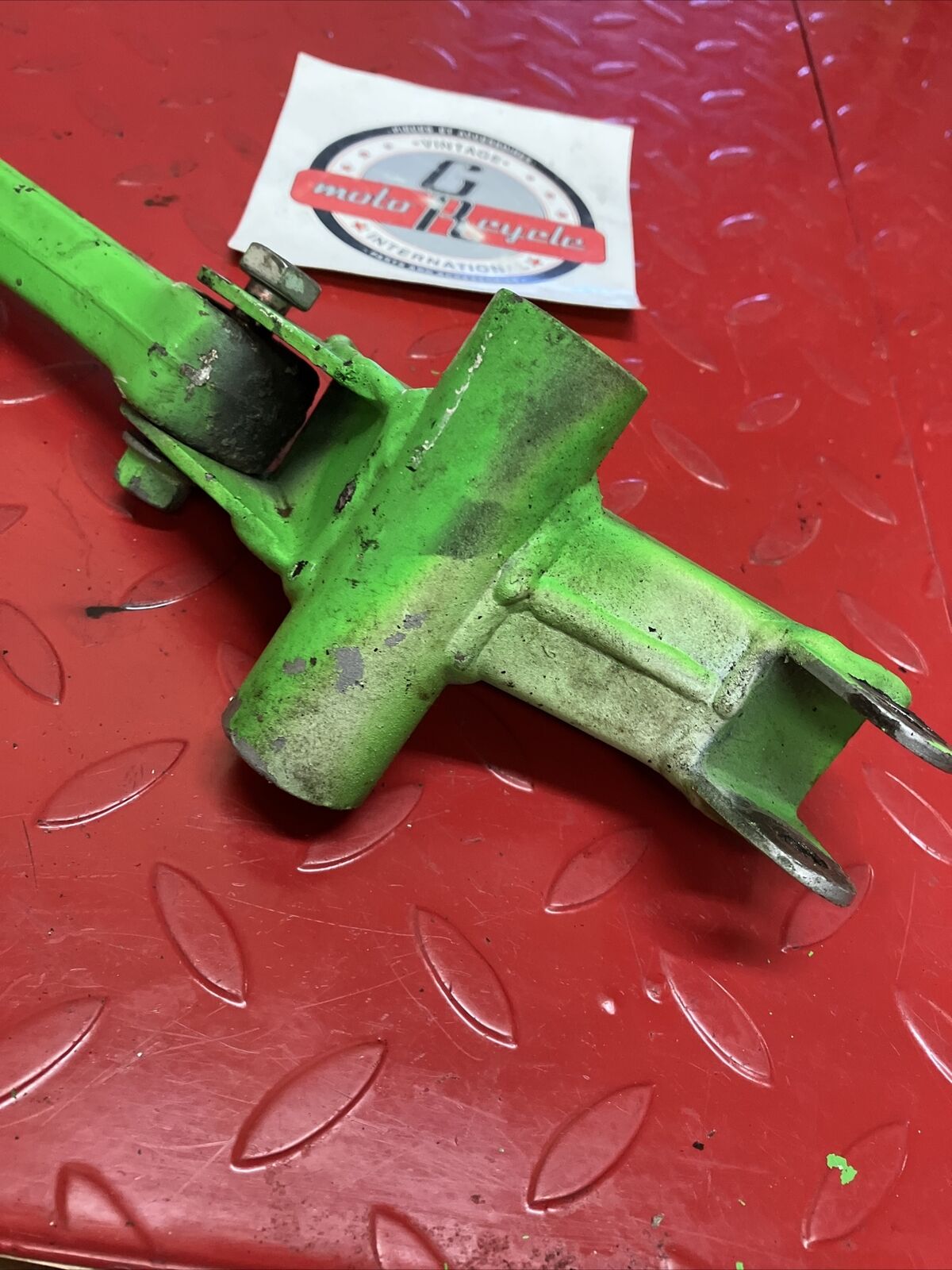 Kawasaki KDX80 1987 Rear shock linkage arm dogbone rod 1985- 1988 KX80 1984 1985