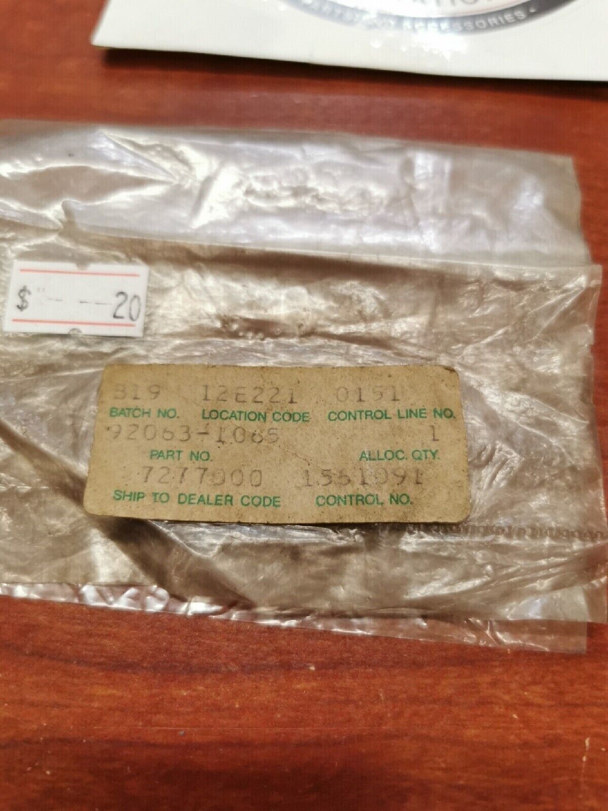 NOS Kawasaki KM100 KE100 MAIN JET #80 92063-1065 K25