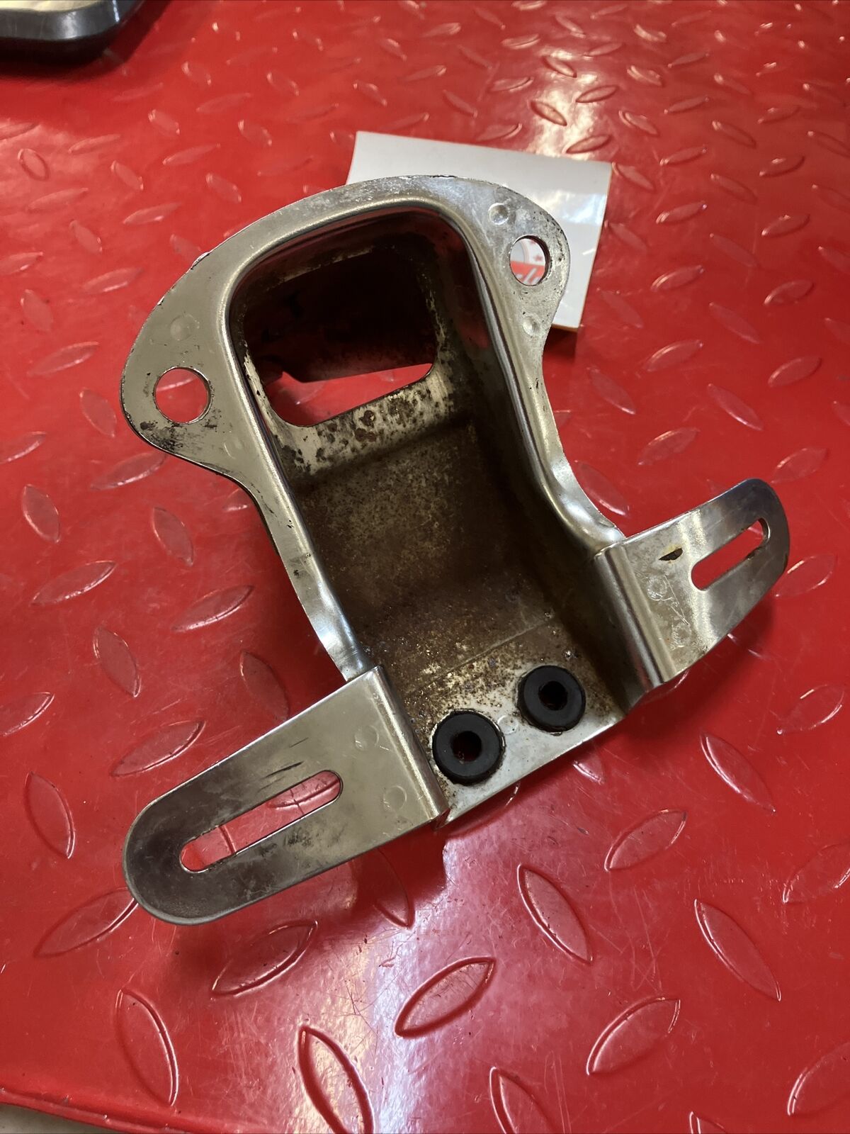 Yamaha RD400 1977 taillight tail light lamp license plate bracket holder 1976