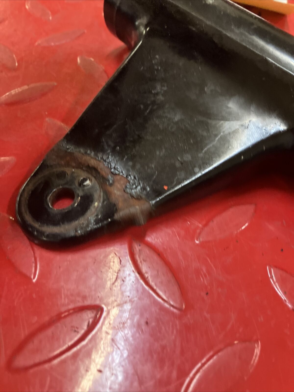 Yamaha RD400 1977 Left fork upper cover headlight bracket 1976 1978