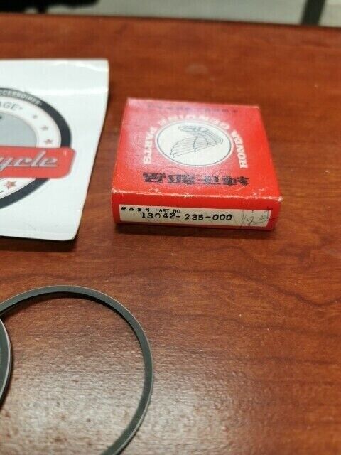 NOS Honda CL175 CD175 PISTON RING (0.75) INCOMPLETE SUB. 13041-459-003 H75