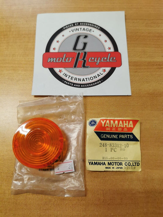 NOS YAMAHA 1967 YDS5 YM2C YR1 - 1968 YCS1 YR1 - LENS FLASHER 248-83312-10-00 Y38
