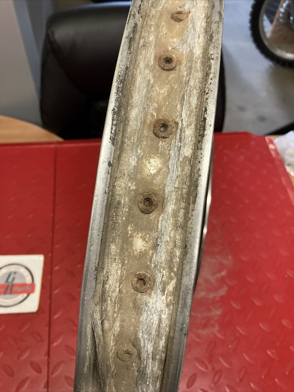 Honda CR250R 1989 Front wheel rim hub CR125R CR500R