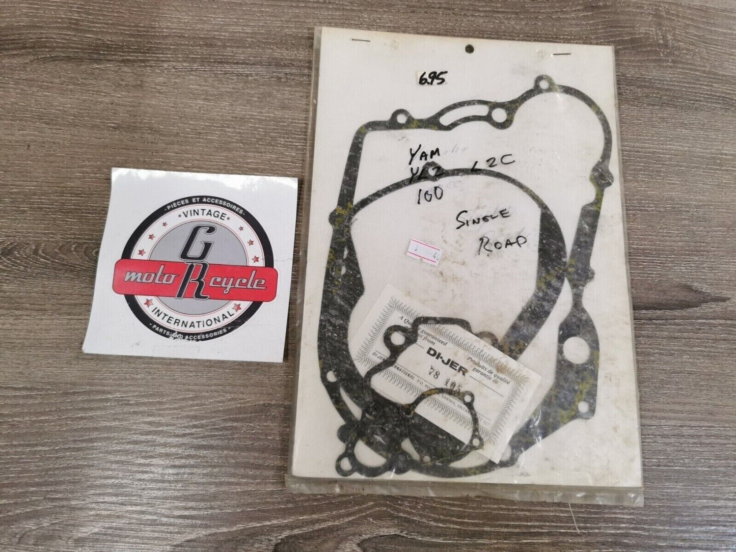 NOS DI-JER YAMAHA YLZ100 COMPLETE GASKET SET 78 105 J28
