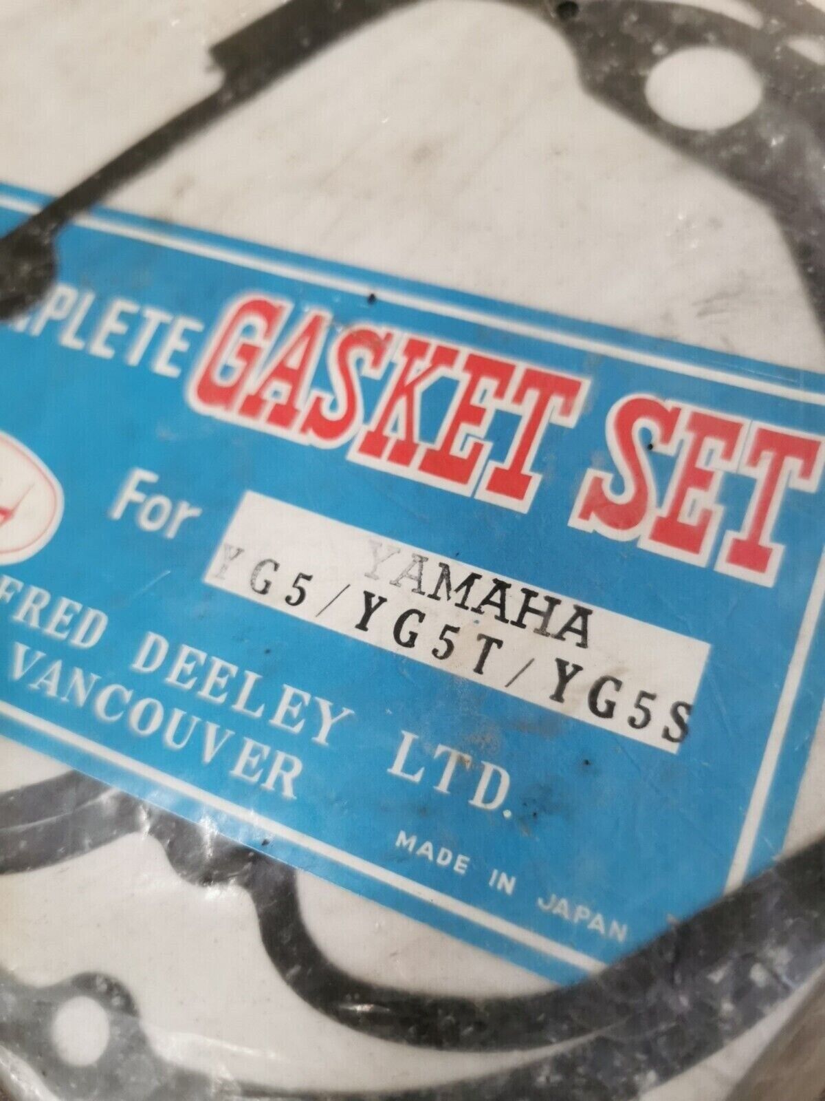 NOS YAMAHA YG5 YG5T YG5S INCOMPLETE GASKET SET J28
