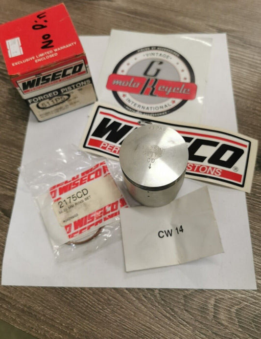 NOS WISECO RM125 1981 - 1984 PISTON KIT 1.25mm  NO PIN 511P5 J20
