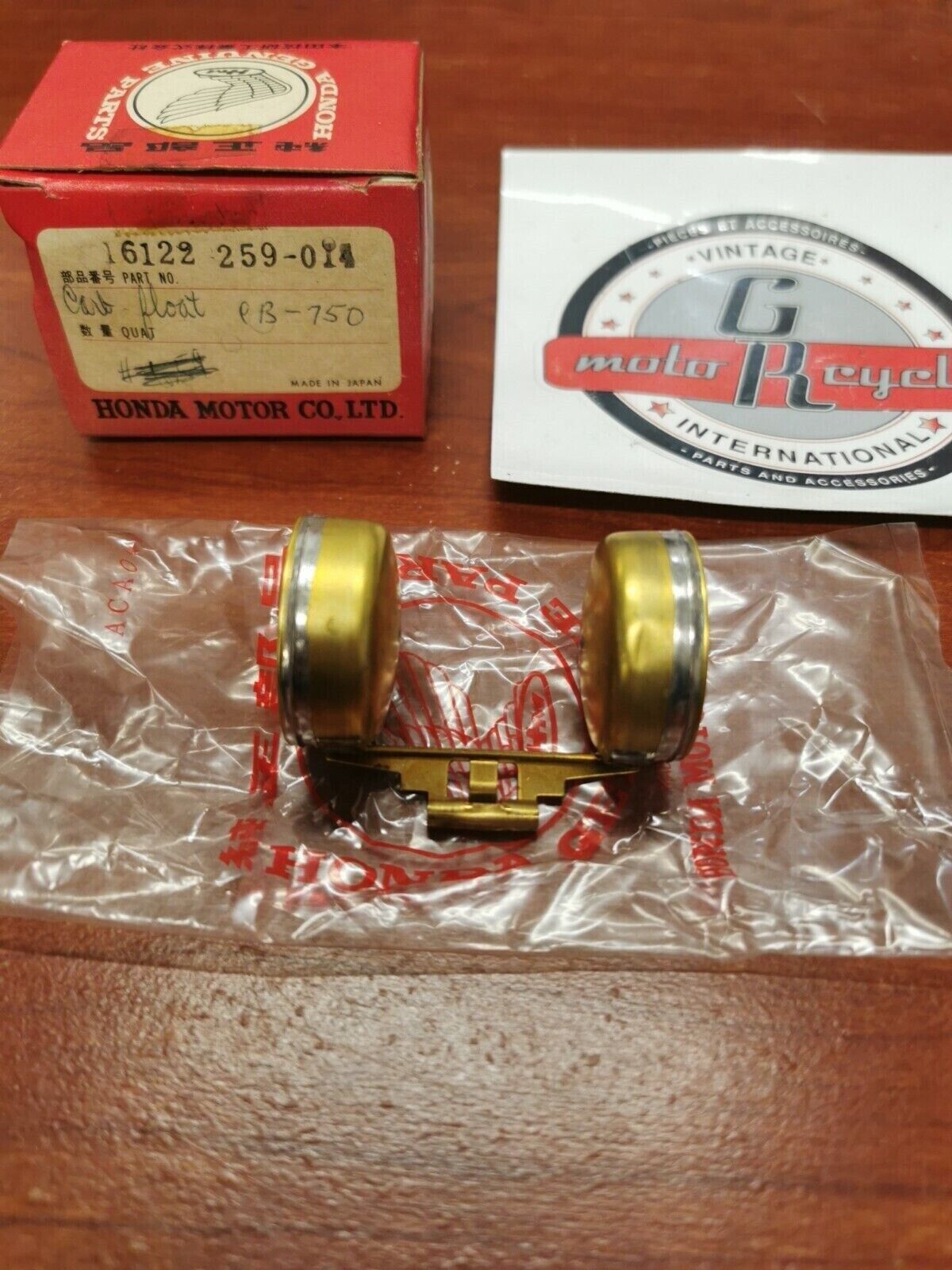 NOS Honda CB750 FOUR K0 K1 K2 FLOAT NO PIN 16122-259-014 H63