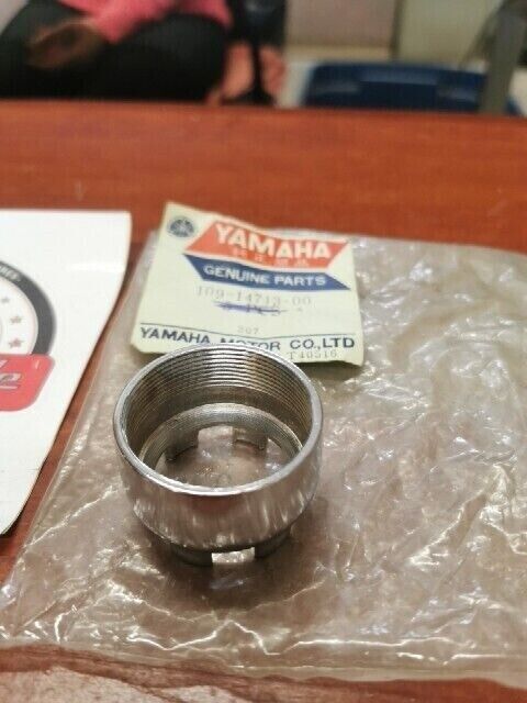 NOS Yamaha FS1 YJ1 YJ2 MUFFLER JOINT NUT 109-14713-00-00 Y154