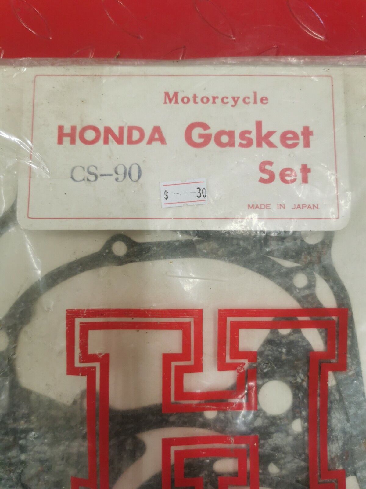 NOS Honda 90cc. CS90 CL90 OVERHAUL SET GASKET KIT H2
