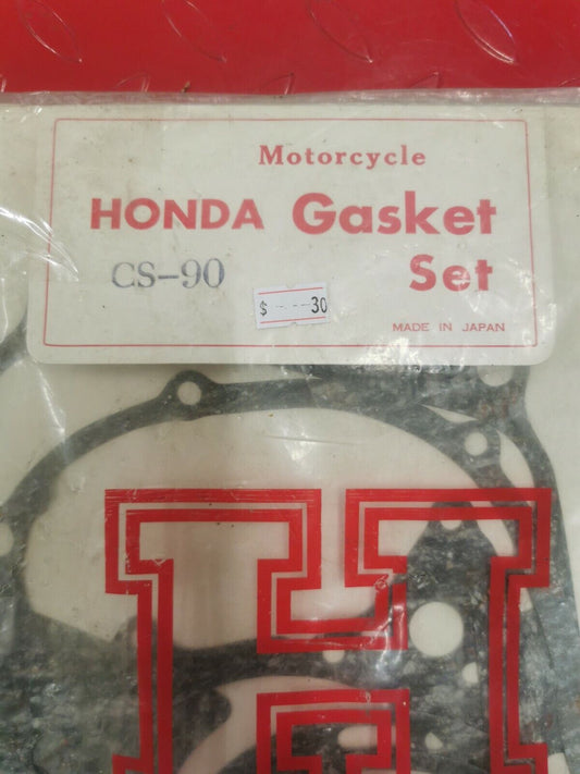 NOS Honda 90cc. CS90 CL90 OVERHAUL SET GASKET KIT H2