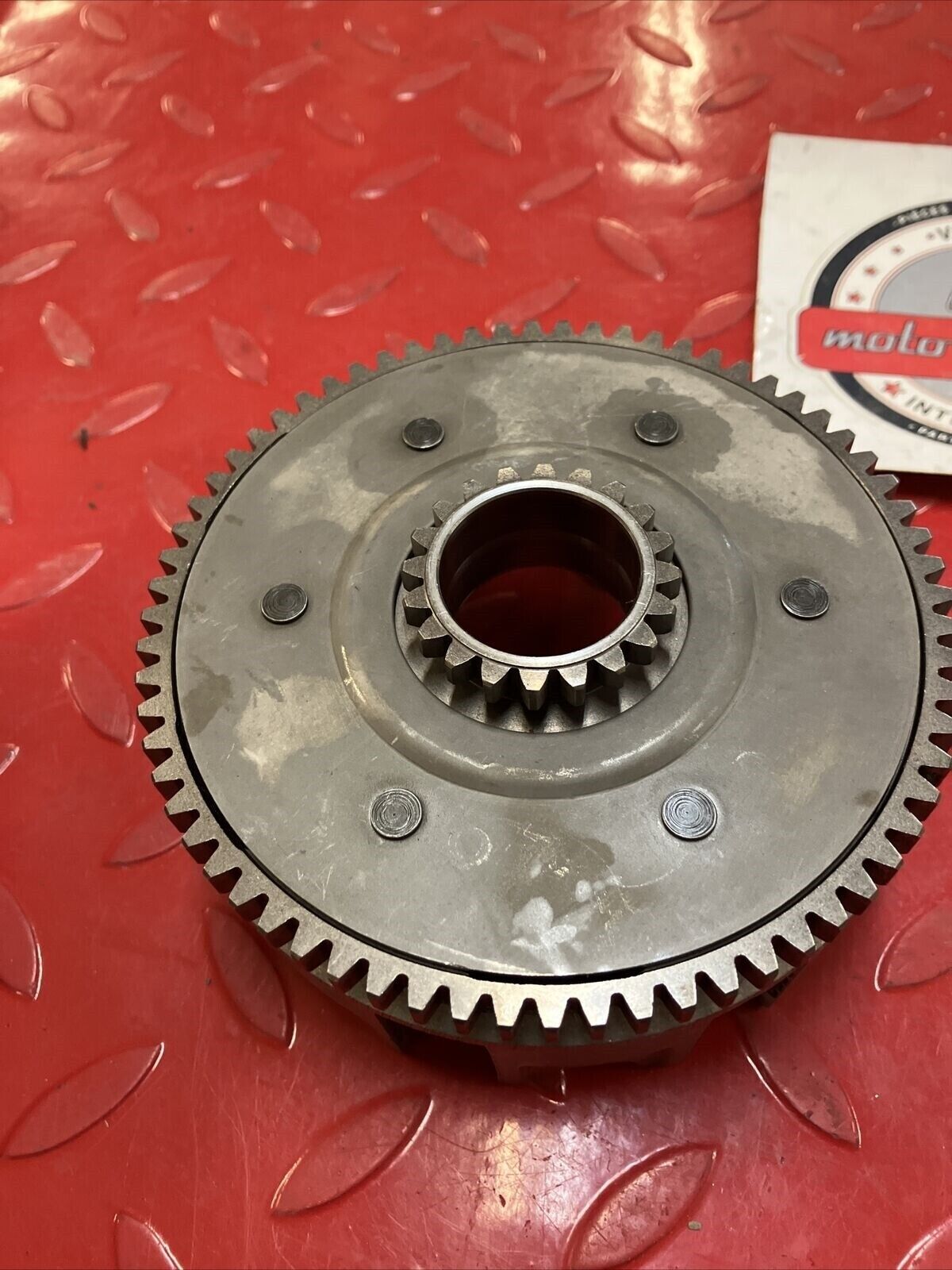 Kawasaki KX80 2000 clutch basket and pressure plate 1998 1999