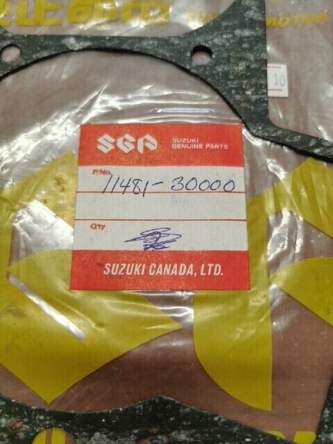NOS Suzuki RL250 TM250 TS250 CRANKCASE CRANK CASE GASKET 11481-30000 S32