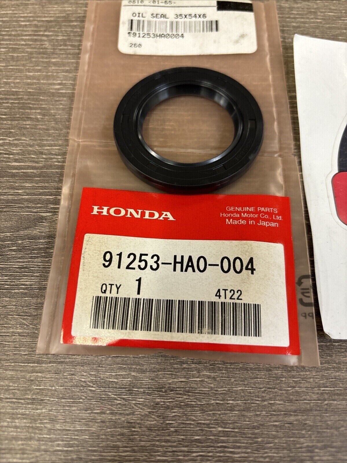NOS Honda ATC250 ES ATC250 SX TRX250 TRX350 OIL SEAL 35X54X6 91253-HA0-004 H126