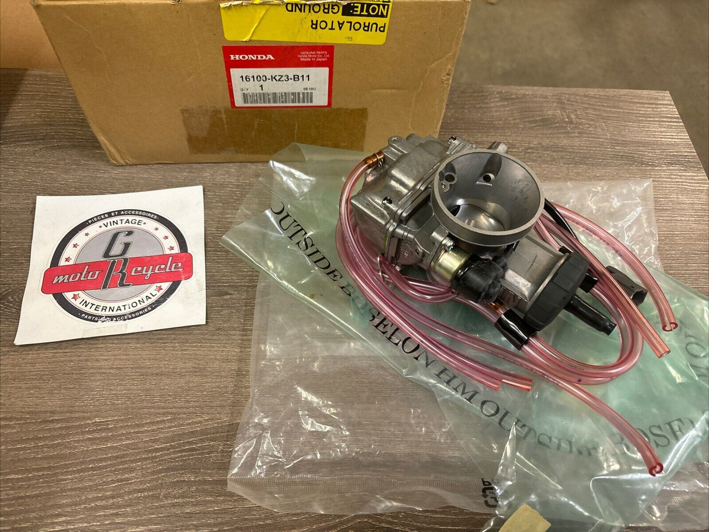 NOS Honda 1997 1998 CR250R CARBURETOR KEIHIN PJ28LA 16100-KZ3-B11 H136