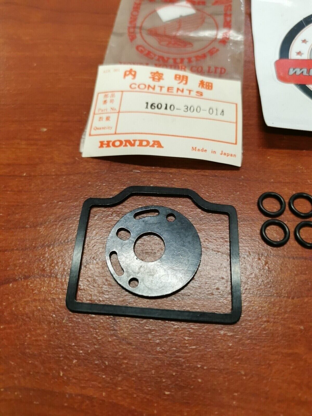 NOS Honda CB750K,F,K1,K2,K3,K4,K5 CARBURETOR GASKET KIT 16010-300-014 H64