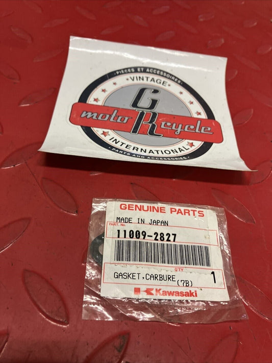 NOS KAWASAKI CARBURETOR GASKET 11009-2827 K21