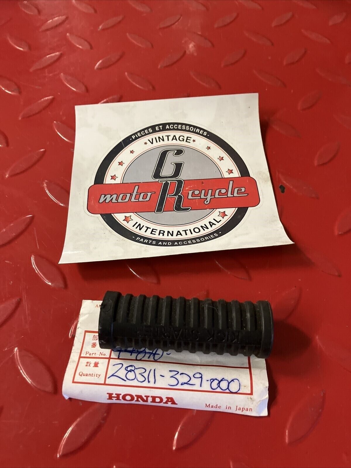 NOS HONDA CB750 CB350 CB450 CB550 XR80 XL KICK STARTER RUBBER 28311-329-000 H24