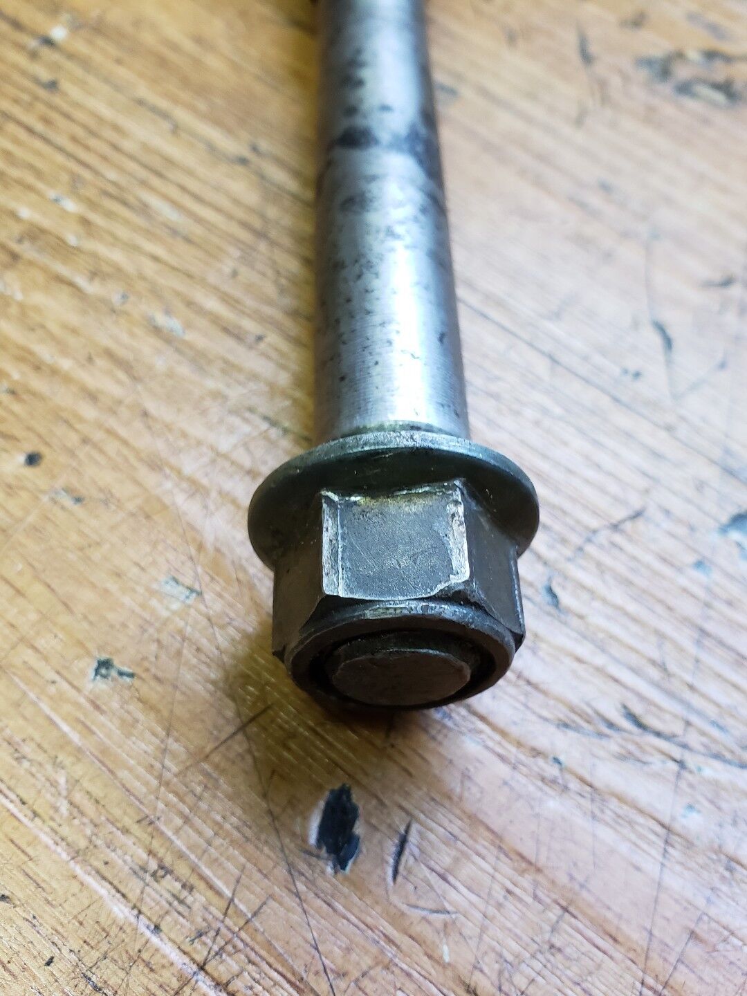 Honda XL200R XL200 1983 1984 front wheel axle bolt nut spacer collar