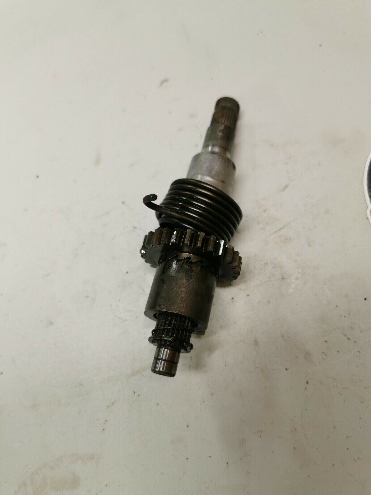 Honda XR100 1984 kickstarter kick starter spindle shaft gear spring