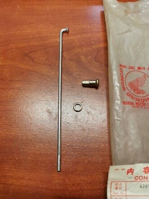 NOS Honda TL125 SPOKE B (9X168.5) 42607-355-000 SUB 97547-5217710 H99