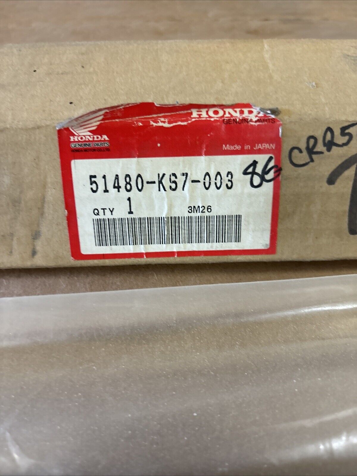 NOS HONDA 1986 CR250R CR500R PISTON ROD 51480-KS7-003