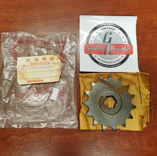 NOS Honda 1977 1978 CB750K DRIVE SPROCKET (15T) 23801-405-010 H64