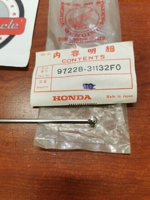 NOS Honda CA50 XL80S XR80 SPOKE A SOLD EACH 97228-31132-F0 H73