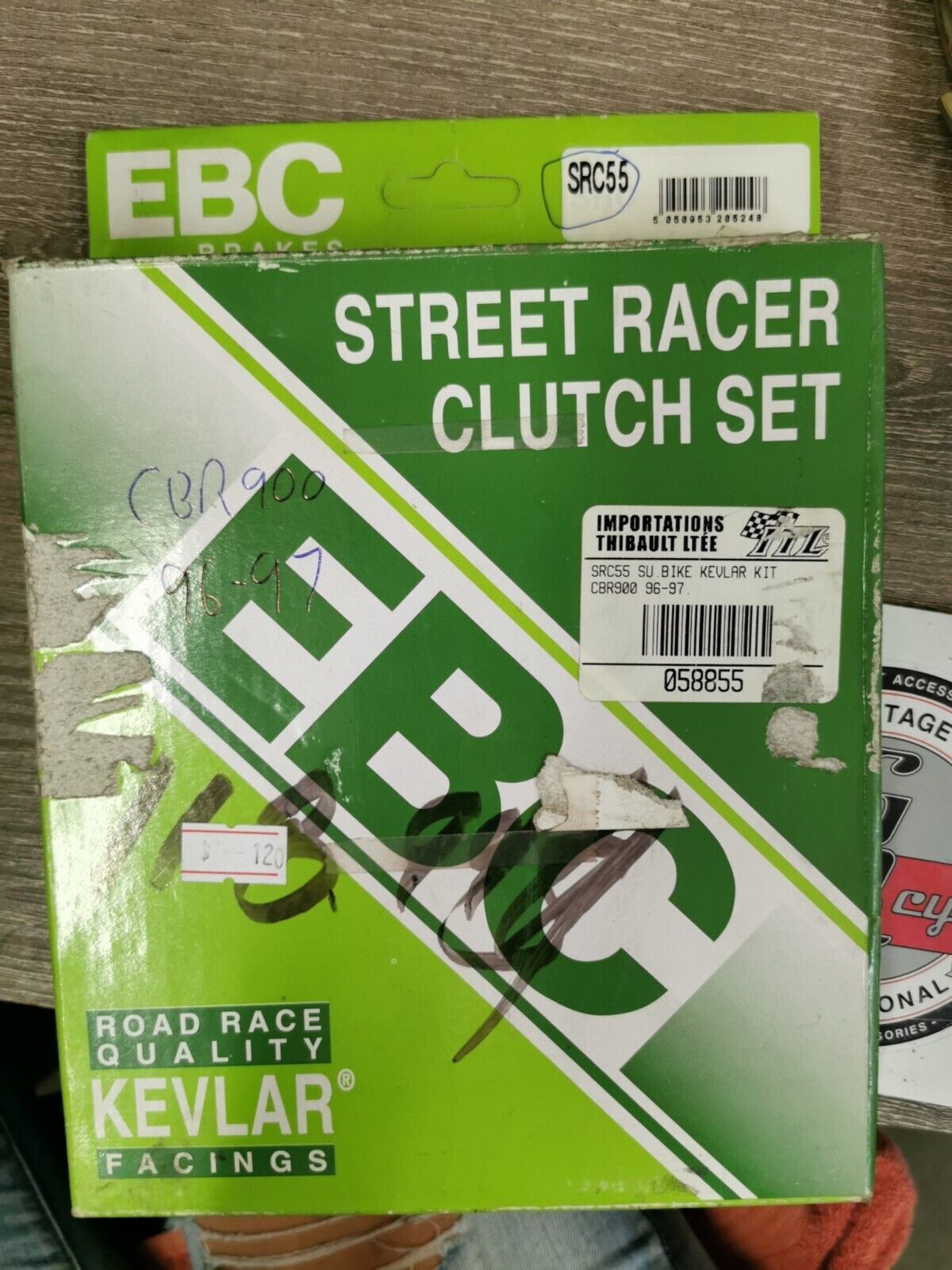 NOS EBC HONDA CBR900 1996 1997 STREET RACER CLUTH SET QTY 10 SRC55 J32