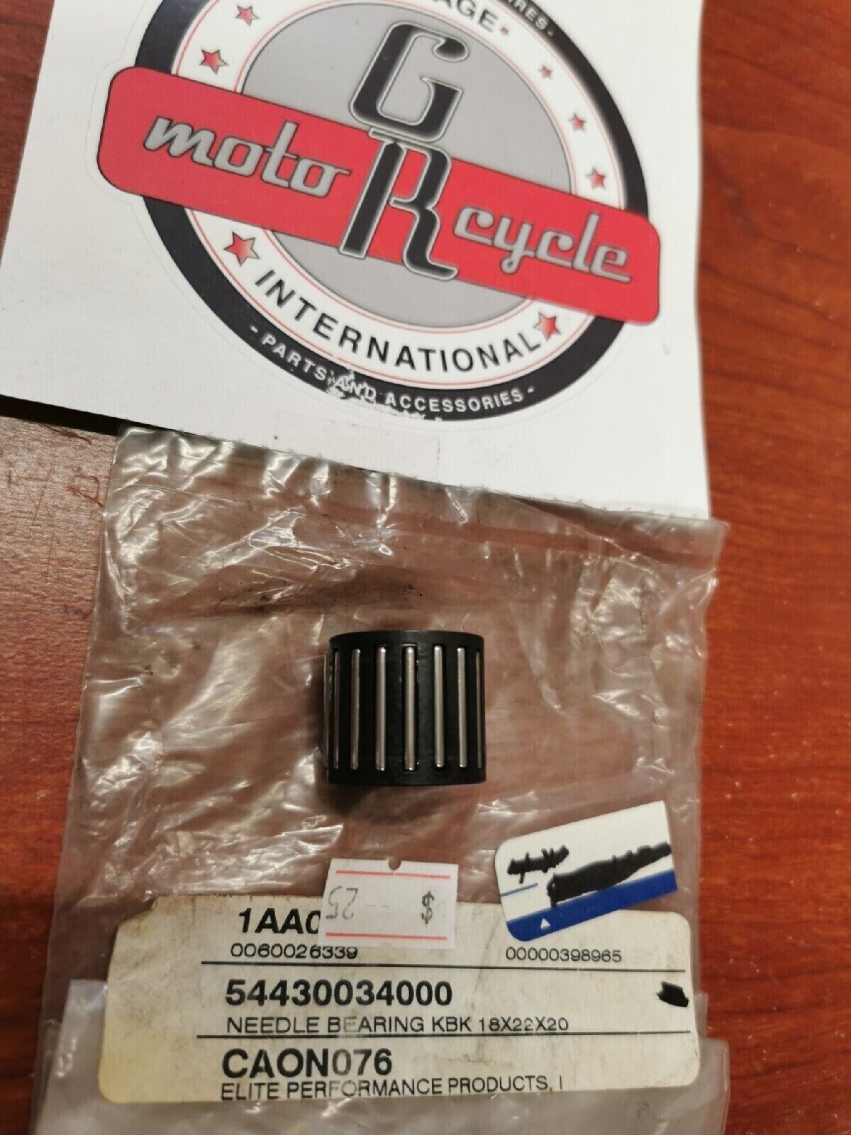 NOS KTM NEEDLE BEARING 18X22X20 54430034000 KT3