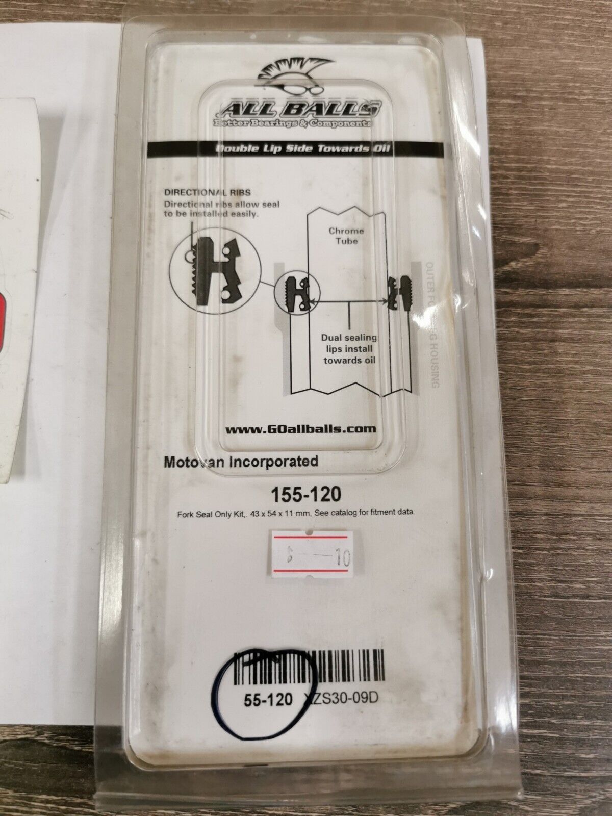 NOS ALL BALLS Aprilia Dorsoduro  Ducati  SEAL KIT 55-120 J52