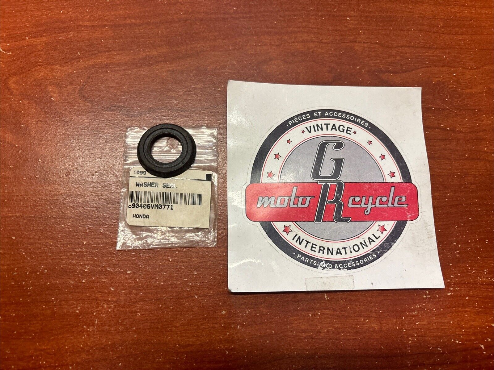 NOS Honda 1985 FL350R WASHER SEAL 90406-VM0-771 H143