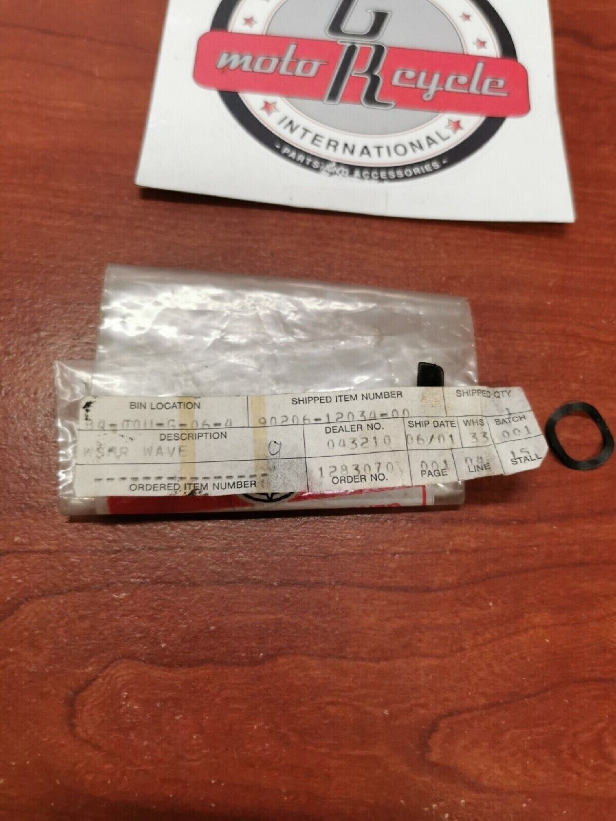 NOS Yamaha WAVE WASHER 90206-12034-00 SUB. 90206-12074-00 Y71