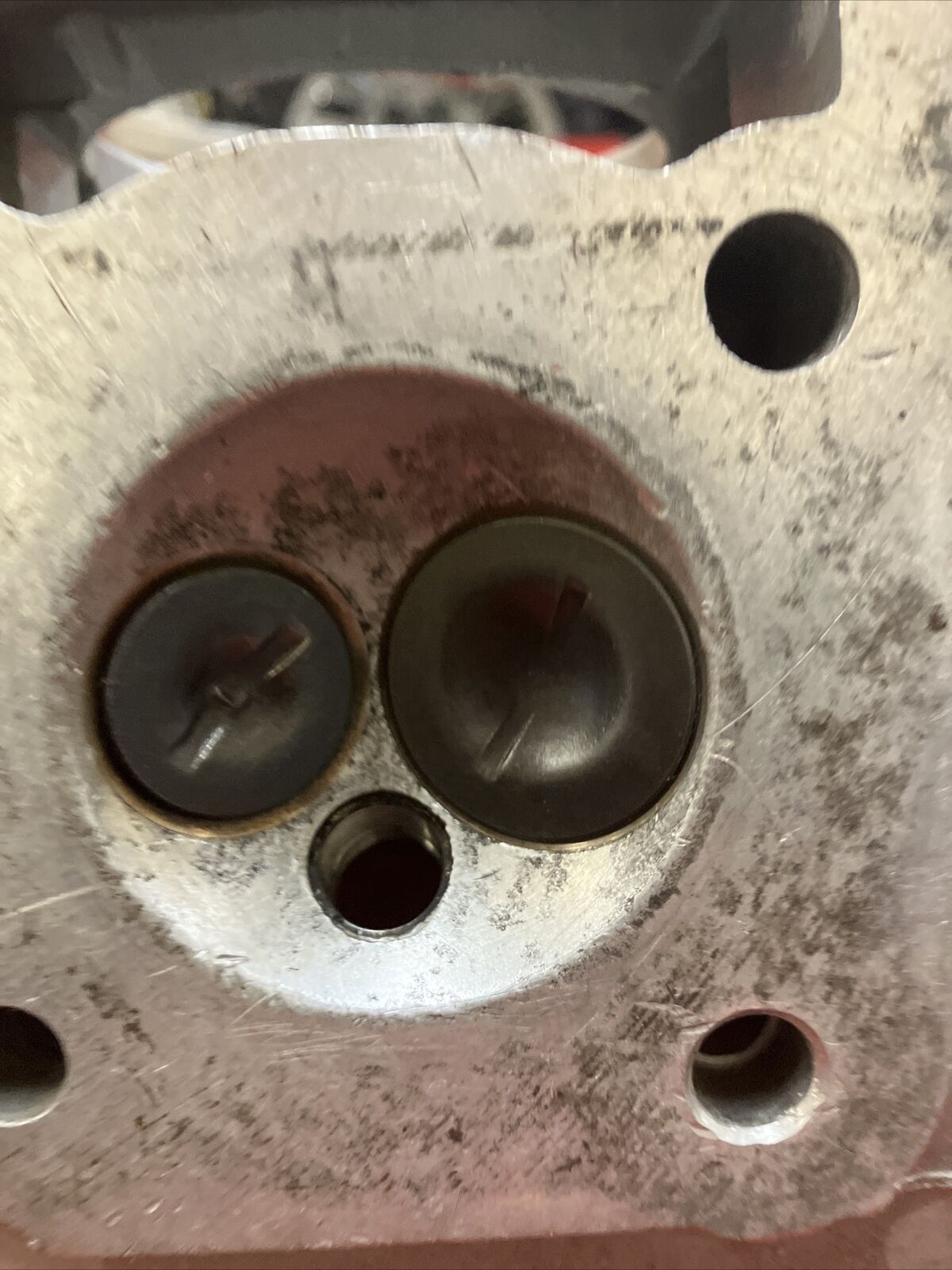 Honda XL100 1977 cylinder head valve cover rocker 1976 1978