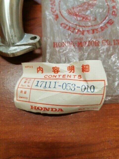 NOS Honda CT90 K0 INLET PIPE 17111-053-010 H84