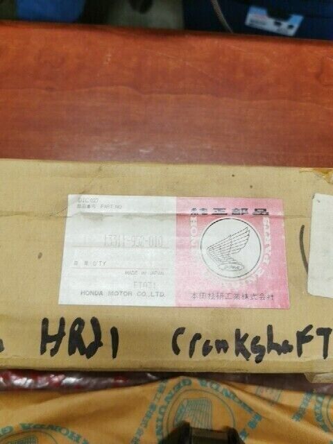 NOS Honda HR21 CRANKSHAFT 13311-952-010 H68