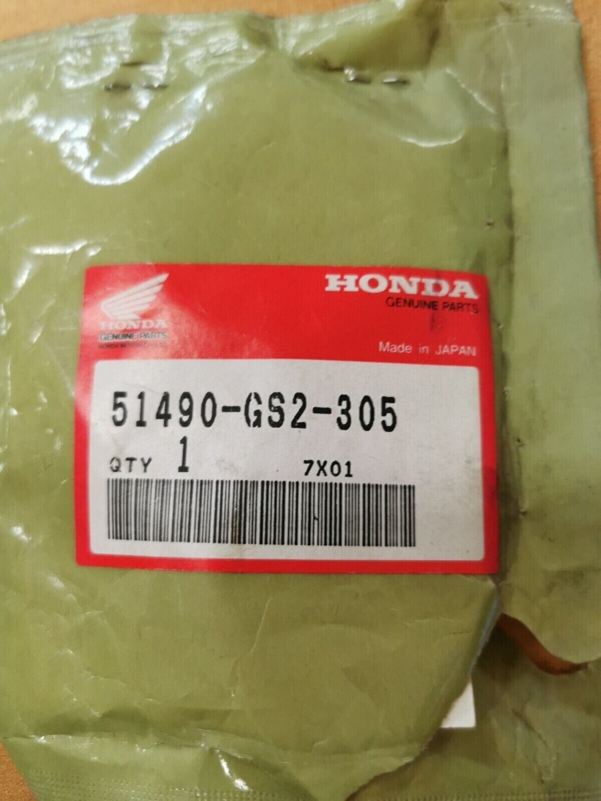 NOS Honda CR80 NX125 XL250 FORK SEAL 51490-GS2-305 H26