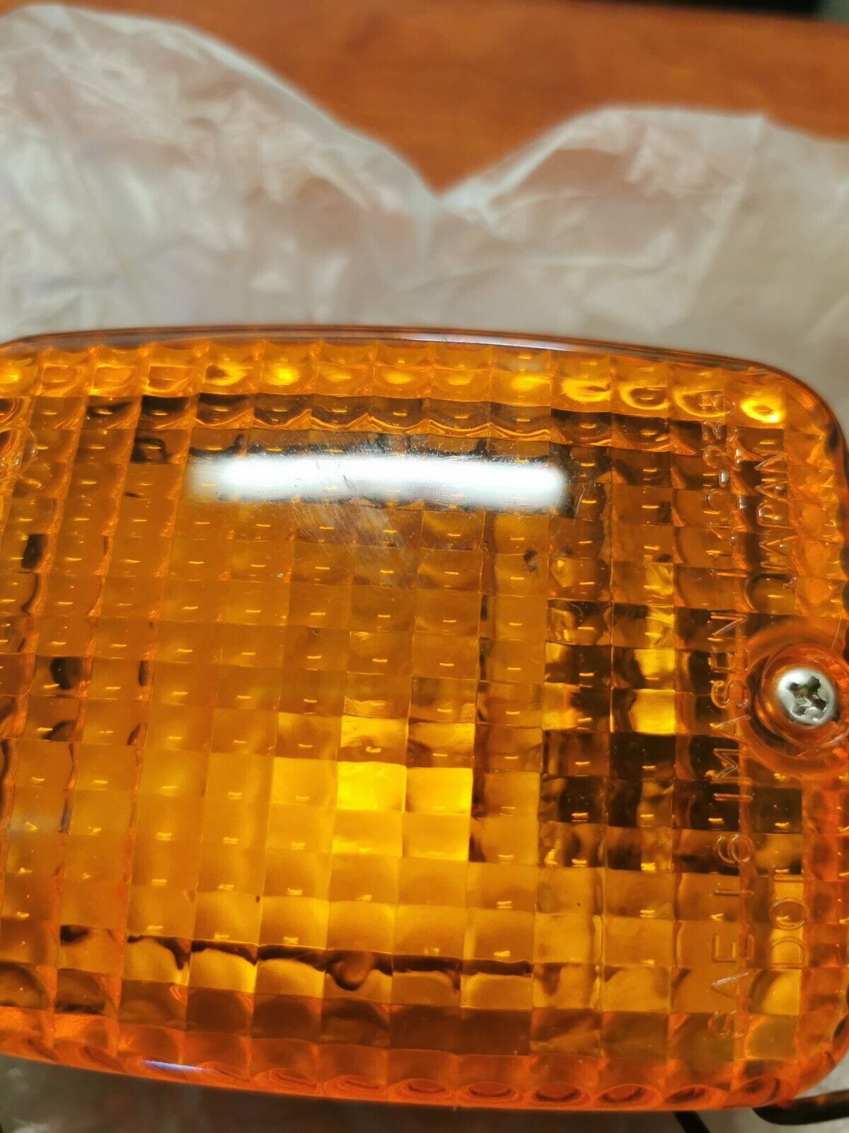 NOS Yamaha XS1100 REAR FLASHER LIGHT CHROME 2H7-83330-70-93 SUB 2H7-83330-7 Y165