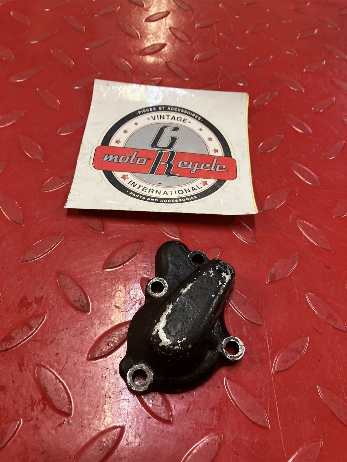 Honda CR80R 1990 waterpump water pump cover 1984 -  1995 3
