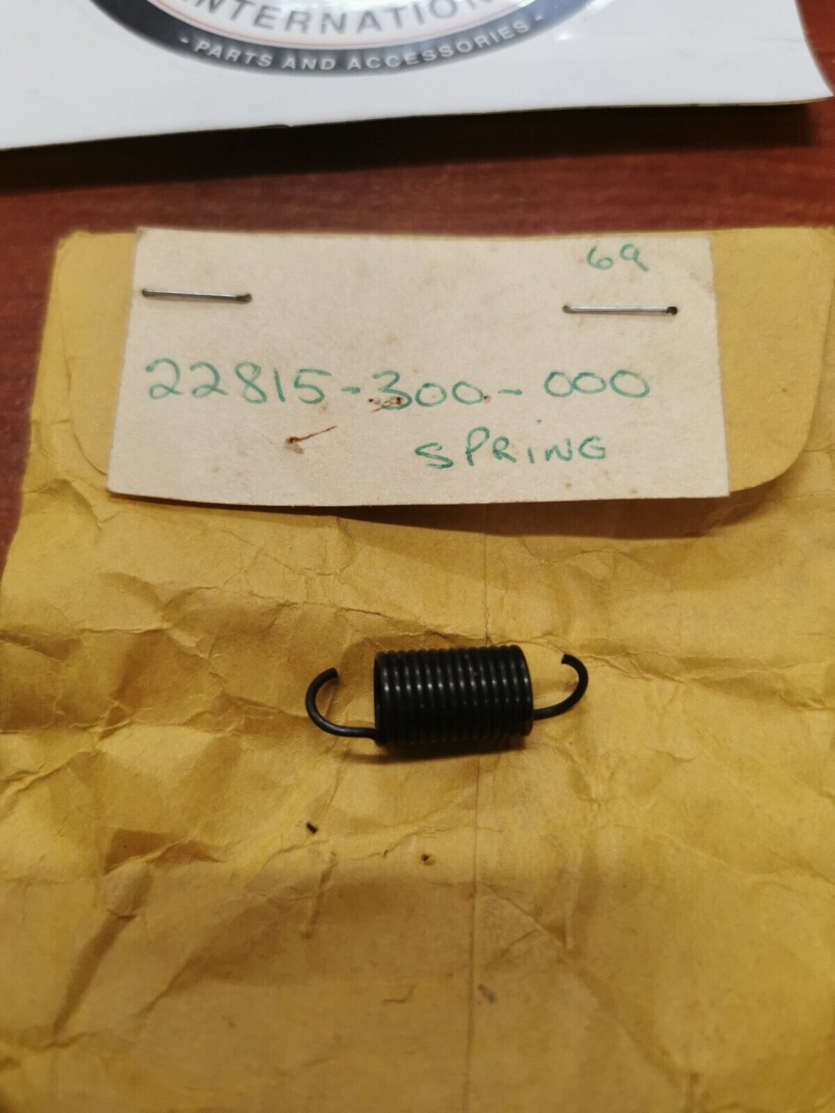 NOS Honda CB750 GL1000 CB200 CL200 CB400 SPRING, CLUTCH LEVER 22815-300-000 H32