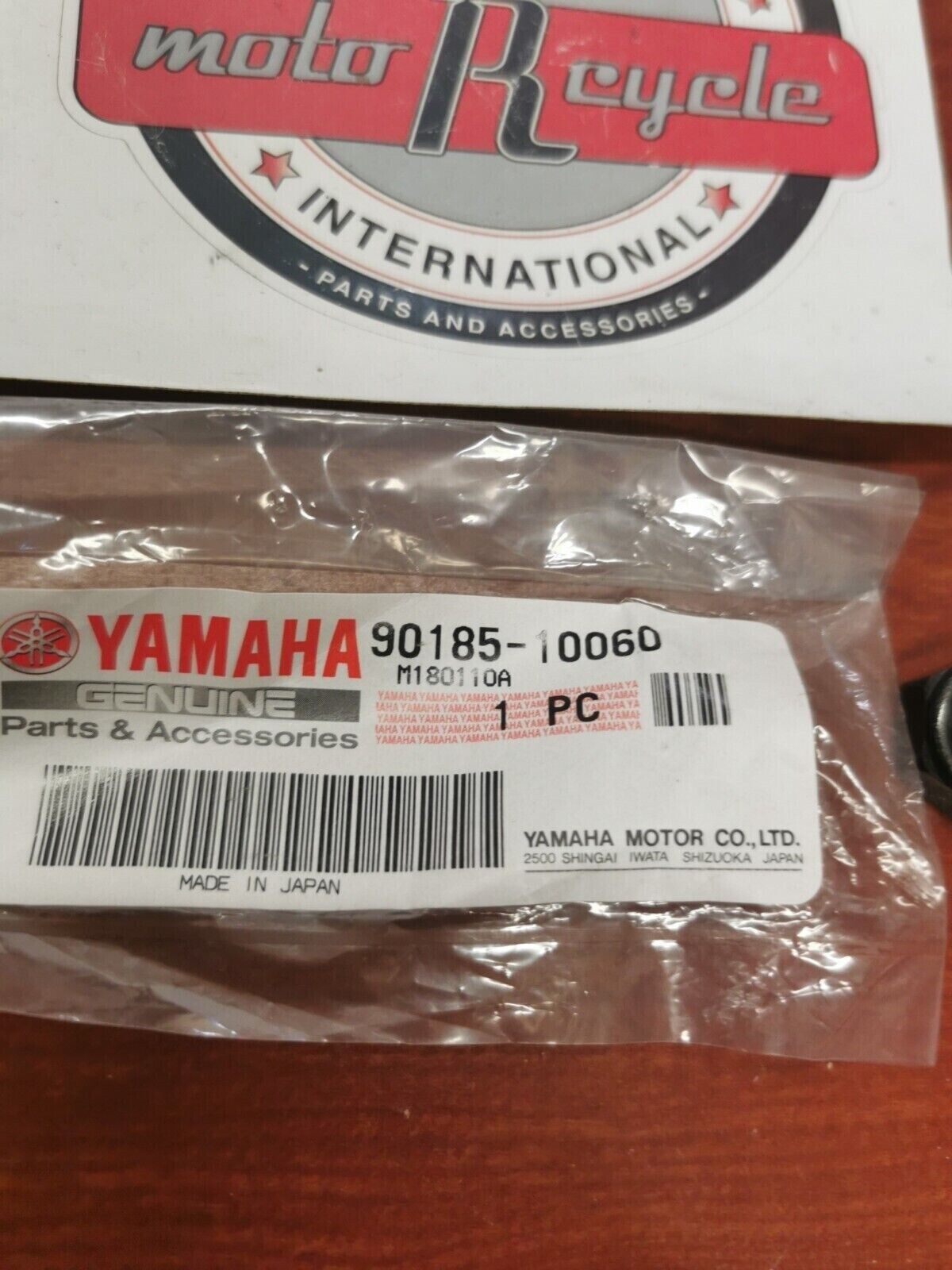 NOS Yamaha XV17 XV1700 XT500 TT500 SR400 SELF-LOCKING NUT 90185-10060-00 Y81