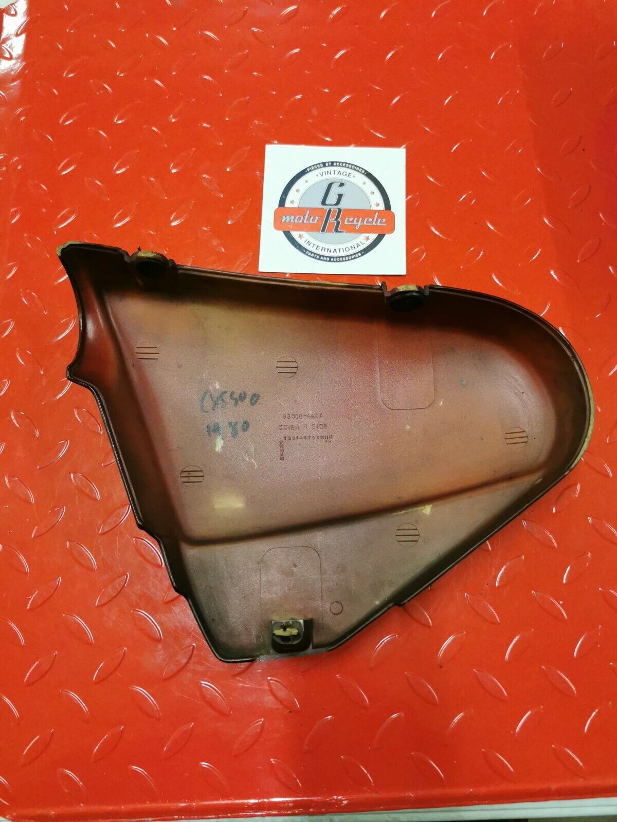 Honda CX500C 1980 CX500 custom right side cover panel fairing 1979