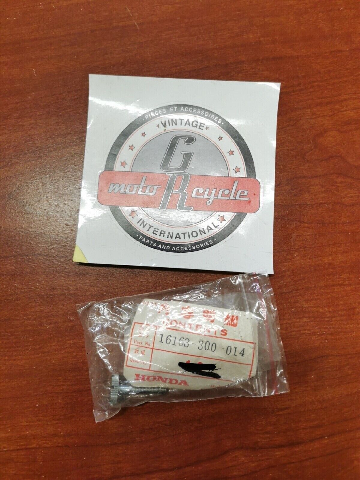 NOS Honda 1969 CB750K0 CB500 SCREW, STOP 16163-300-014 H33