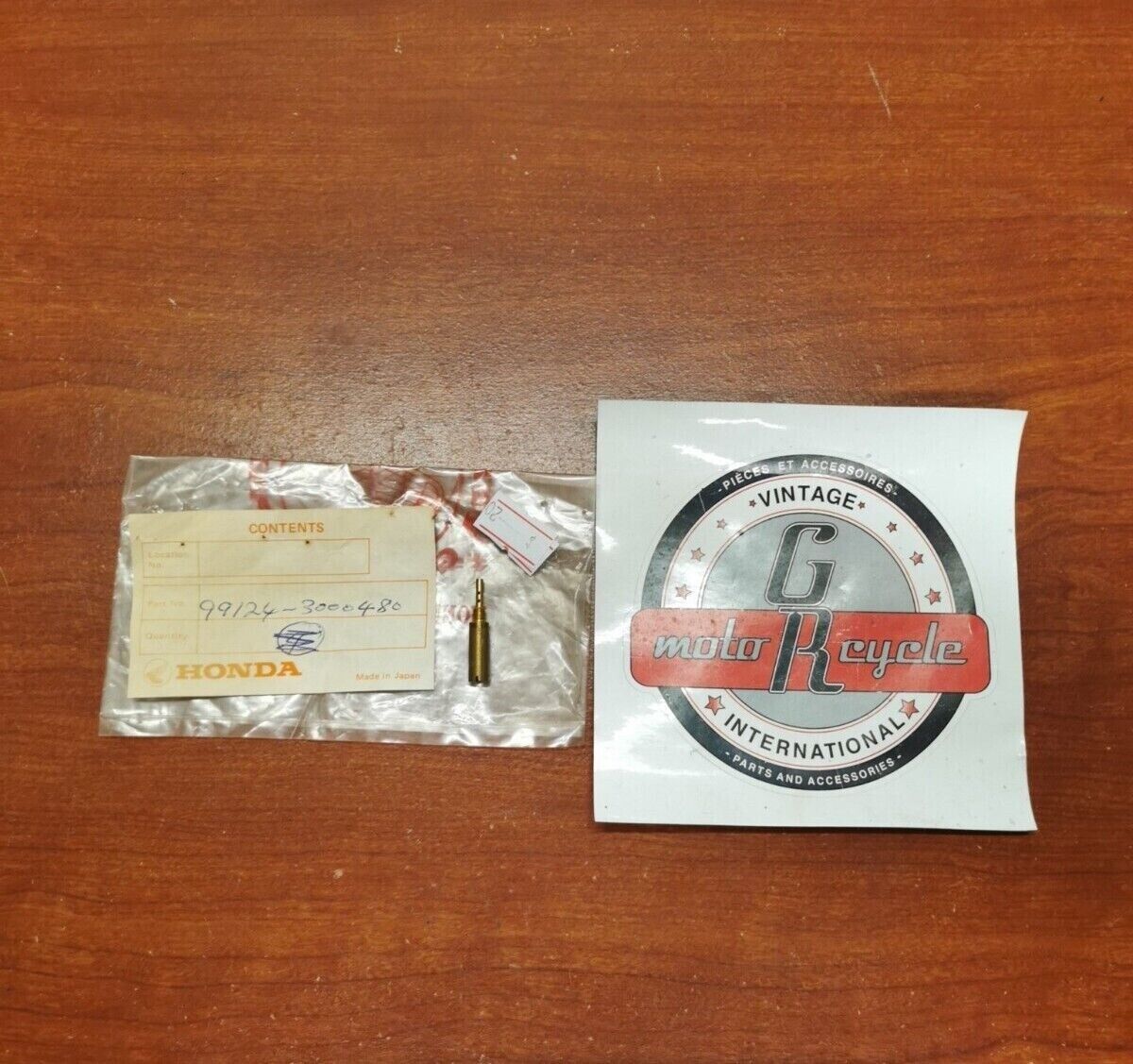 NOS Honda CB750 K0 CARBURETOR JET SLOW #48 99124-300-0480 H64